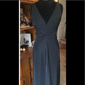 Vintage Armani Black Sleeveless Dress